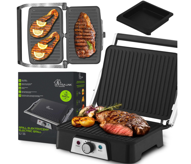 ExtraLink Grill elektryczny  Home SJ-36 - 1373007 - zdjęcie